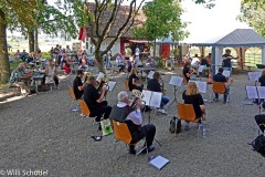 20. September 2020, Konzert Blasorchester Winterthur im Park Schloss Hegi
