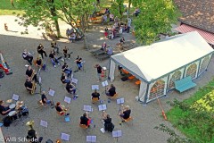 20. September 2020, Konzert Blasorchester Winterthur im Park Schloss Hegi