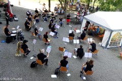 20. September 2020, Konzert Blasorchester Winterthur im Park Schloss Hegi